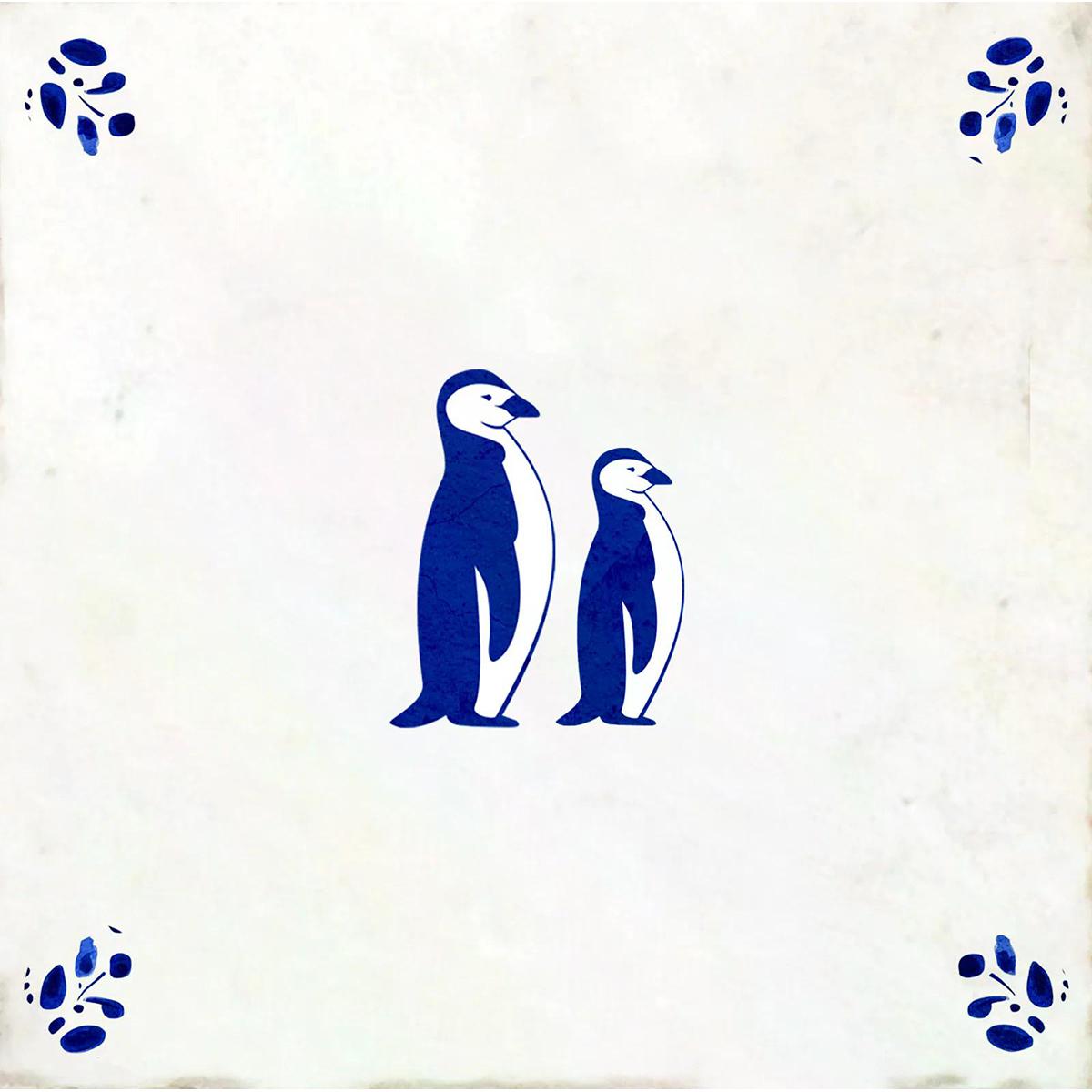 6" x 6" Blue Vinyl Arabesque Peel And Stick Removable Tiles - HomeRoots - Flyclothing LLC