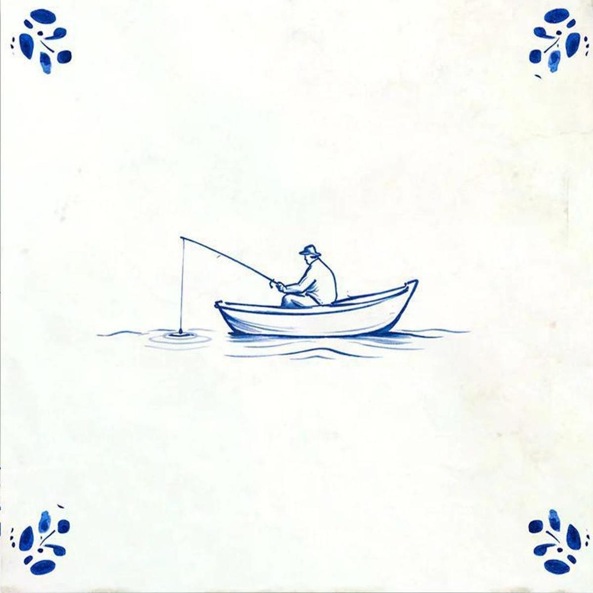 4" x 4" Blue Vinyl Arabesque Peel And Stick Removable Tiles - HomeRoots - Flyclothing LLC