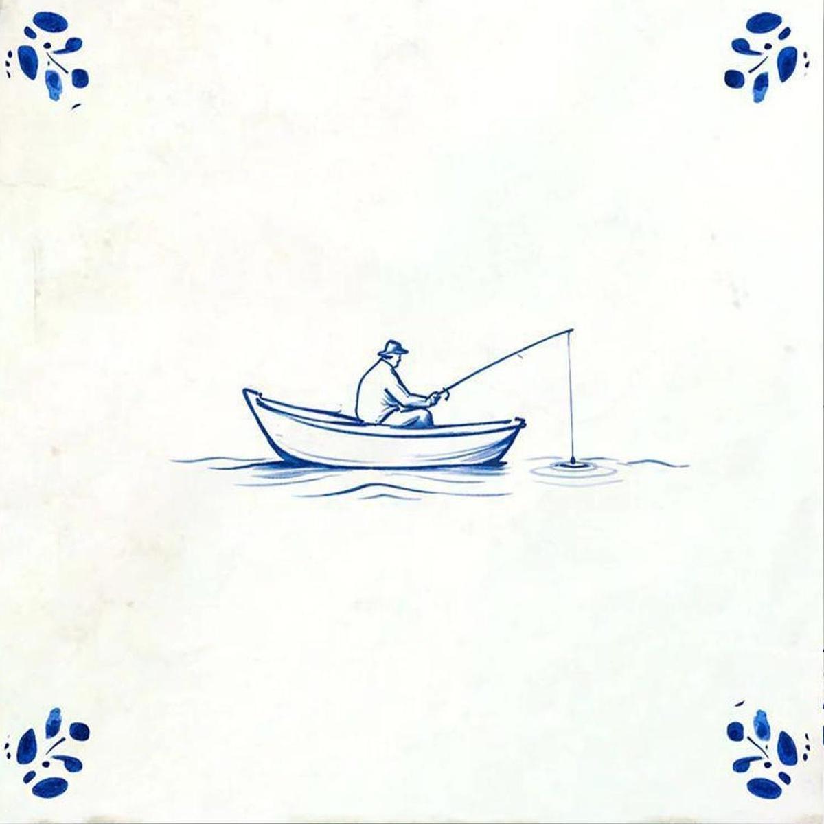 4" x 4" Blue Vinyl Arabesque Peel And Stick Removable Tiles - HomeRoots - Flyclothing LLC