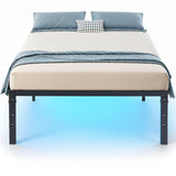 Black Steel Twin Bed Frame - HomeRoots - Flyclothing LLC