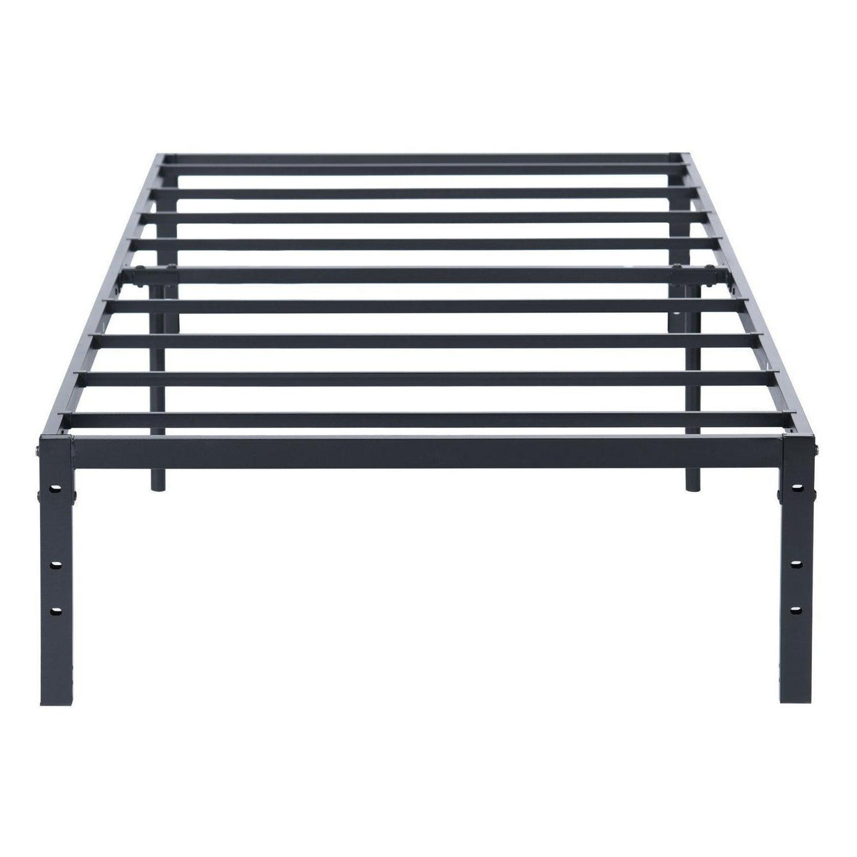 Black Steel Twin Bed Frame - HomeRoots - Flyclothing LLC