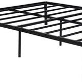 Black Steel Twin Bed Frame - HomeRoots - Flyclothing LLC