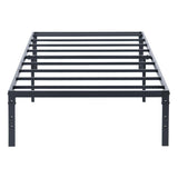 Black Steel Twin Bed Frame - HomeRoots - Flyclothing LLC