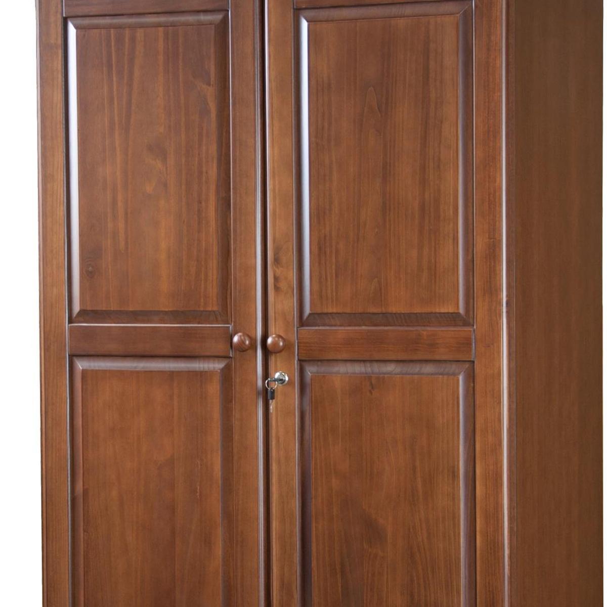 72" Coffee Solid Wood Two Door Two Drawer Combo Dresser - HomeRoots - Flyclothing LLC