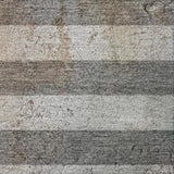 8' X 10' Granite Gray And Gray Striped Shag Washable Area Rug With UV Protection - HomeRoots - Flyclothing LLC