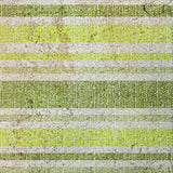 8' Fern Green And Green Striped Shag Washable Round Rug With UV Protection - HomeRoots - Flyclothing LLC