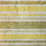 10' X 14' Khaki And Gold Striped Shag Washable Area Rug With UV Protection - HomeRoots - Flyclothing LLC