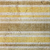 3' X 5' Brown And Gold Striped Shag Washable Area Rug With UV Protection - HomeRoots - Flyclothing LLC