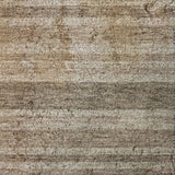 10' X 14' Taupe And Brown Striped Shag Washable Area Rug With UV Protection - HomeRoots - Flyclothing LLC