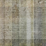 10' X 14' Gray And Charcoal Plaid Shag Washable Area Rug With UV Protection - HomeRoots - Flyclothing LLC