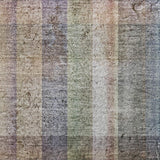 5' X 8' Pewter And Gray Plaid Shag Washable Area Rug With UV Protection - HomeRoots - Flyclothing LLC
