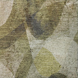 8' X 10' Olive Green And Fern Green Abstract Shag Washable Area Rug With UV Protection - HomeRoots - Flyclothing LLC
