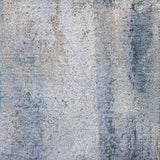 9' X 12' Blue And Denim Blue Abstract Shag Washable Area Rug With UV Protection - HomeRoots - Flyclothing LLC