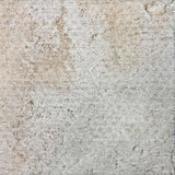 8' Ivory And Silver Geometric Shag Washable Round Rug With UV Protection - HomeRoots - Flyclothing LLC