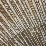 10' X 14' Chocolate And Ivory Geometric Shag Washable Area Rug With UV Protection - HomeRoots - Flyclothing LLC