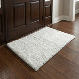 3' X 5' Green And Gold Abstract Shag Washable Area Rug With UV Protection - HomeRoots - Flyclothing LLC
