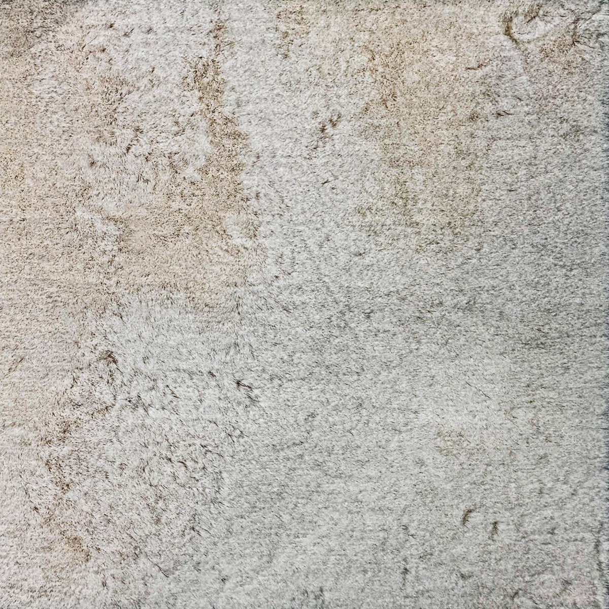 3' X 5' Gray And Silver Abstract Shag Washable Area Rug With UV Protection - HomeRoots - Flyclothing LLC