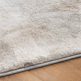 8' X 10' Gray And Silver Abstract Shag Washable Area Rug With UV Protection - HomeRoots - Flyclothing LLC