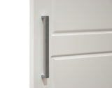 72" White Solid Wood Mirrored Three Door Three Drawer Combo Dresser - HomeRoots - Flyclothing LLC
