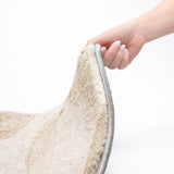8' X 10' Beige And Ivory Abstract Shag Washable Area Rug With UV Protection - HomeRoots - Flyclothing LLC