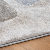 8' X 10' Blue And Navy Blue Abstract Shag Washable Area Rug With UV Protection - HomeRoots - Flyclothing LLC