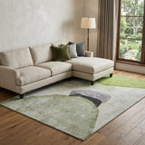 10' X 14' Green And Fern Green Abstract Shag Washable Area Rug With UV Protection - HomeRoots - Flyclothing LLC