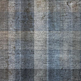 9' X 12' Blue And Denim Blue Plaid Shag Washable Area Rug With UV Protection - HomeRoots - Flyclothing LLC