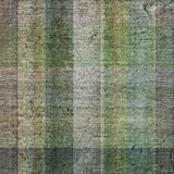 9' X 12' Green And Gray Plaid Shag Washable Area Rug With UV Protection - HomeRoots - Flyclothing LLC