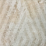 5' X 8' Ivory And Beige Geometric Shag Washable Area Rug With UV Protection - HomeRoots - Flyclothing LLC