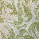 3' X 5' Green And Ivory Floral Shag Washable Area Rug With UV Protection - HomeRoots - Flyclothing LLC