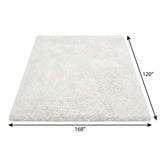 10' X 14' Brown And Beige Floral Shag Washable Area Rug With UV Protection - HomeRoots - Flyclothing LLC