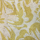 5' X 8' Gold And Ivory Floral Shag Washable Area Rug With UV Protection - HomeRoots - Flyclothing LLC