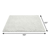 10' X 14' Gold And Ivory Floral Shag Washable Area Rug With UV Protection - HomeRoots - Flyclothing LLC