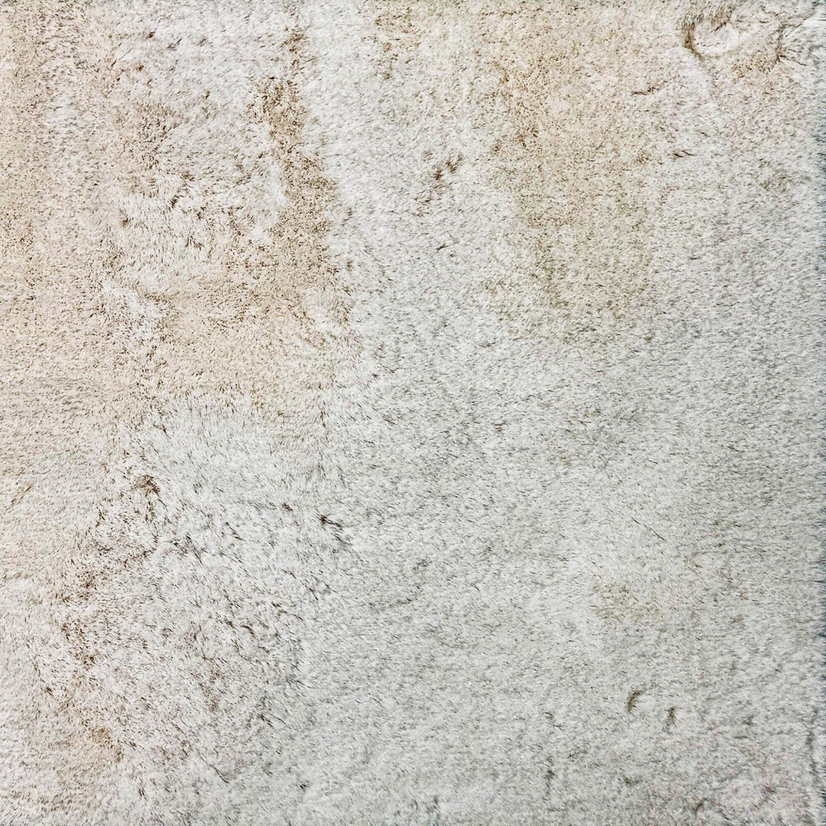 8' X 10' Ivory And Cream Floral Shag Washable Area Rug With UV Protection - HomeRoots - Flyclothing LLC
