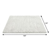 10' X 14' Salmon And Ivory Floral Shag Washable Area Rug With UV Protection - HomeRoots - Flyclothing LLC
