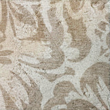 9' X 12' Taupe And Ivory Floral Shag Washable Area Rug With UV Protection - HomeRoots - Flyclothing LLC