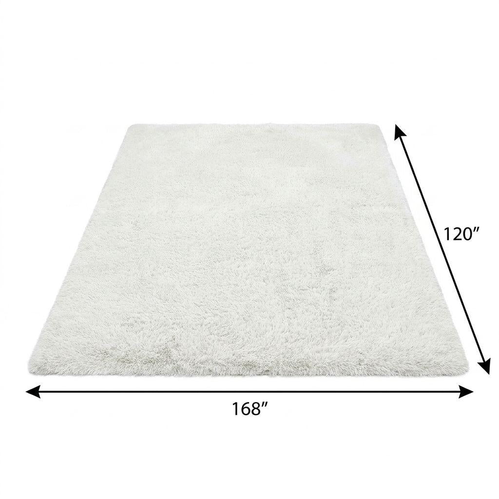 10' X 14' Taupe And Ivory Floral Shag Washable Area Rug With UV Protection - HomeRoots - Flyclothing LLC