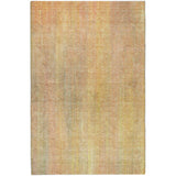 5' X 8' Blush And Gold Striped Shag Washable Area Rug With UV Protection - HomeRoots - Flyclothing LLC