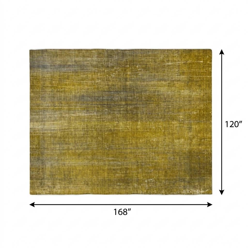 10' X 14' Chocolate And Brown Striped Shag Washable Area Rug With UV Protection - HomeRoots - Flyclothing LLC