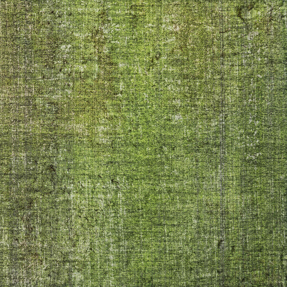 5' X 8' Green And Gray Striped Shag Washable Area Rug With UV Protection - HomeRoots - Flyclothing LLC