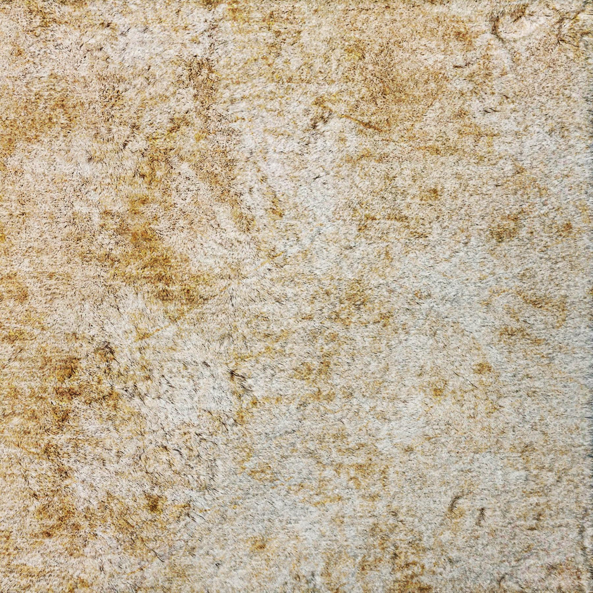3' X 5' Beige And Ivory Abstract Shag Washable Area Rug With UV Protection - HomeRoots - Flyclothing LLC