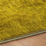 8' X 10' Gold And Gray Abstract Shag Washable Area Rug With UV Protection - HomeRoots - Flyclothing LLC