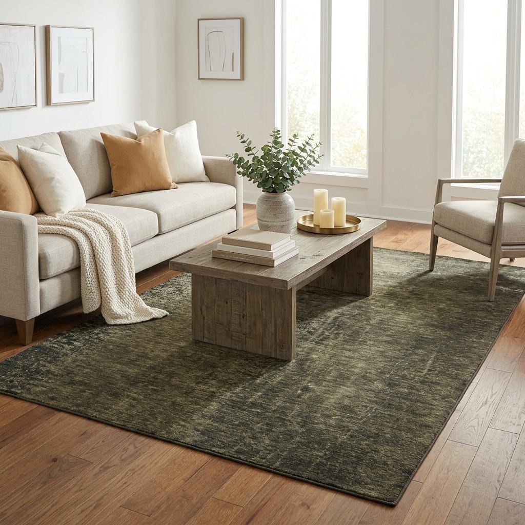 5' X 8' Gray And Charcoal Abstract Shag Washable Area Rug With UV Protection - HomeRoots - Flyclothing LLC