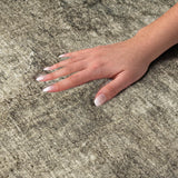 5' X 8' Gray And Charcoal Abstract Shag Washable Area Rug With UV Protection - HomeRoots - Flyclothing LLC