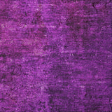 9' X 12' Purple And Charcoal Abstract Shag Washable Area Rug With UV Protection - HomeRoots - Flyclothing LLC