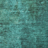 5' X 8' Teal And Charcoal Abstract Shag Washable Area Rug With UV Protection - HomeRoots - Flyclothing LLC