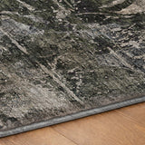 8' X 10' Gray And Taupe Abstract Shag Washable Area Rug With UV Protection - HomeRoots - Flyclothing LLC