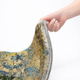 9' X 12' Taupe And Olive Green Abstract Shag Washable Area Rug With UV Protection - HomeRoots - Flyclothing LLC