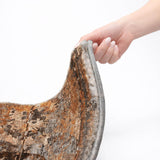 3' X 5' Terra Cotta And Copper Abstract Shag Washable Area Rug With UV Protection - HomeRoots - Flyclothing LLC