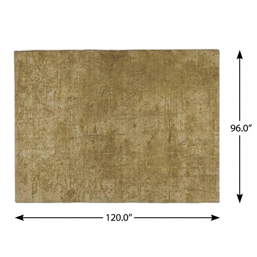8' X 10' Beige And Brown Abstract Shag Washable Area Rug With UV Protection - HomeRoots - Flyclothing LLC